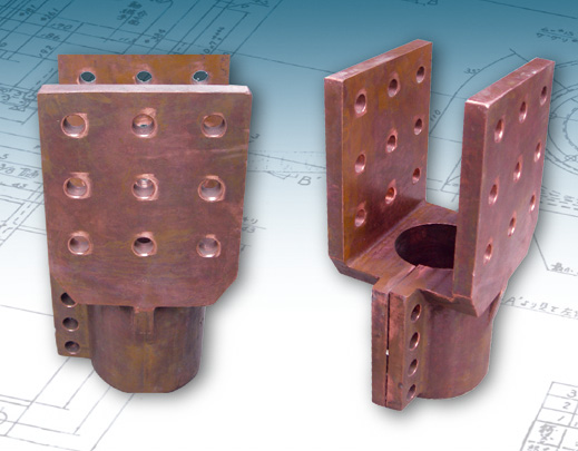 Pure Copper Sand Casting For Elecrtical Terminals3